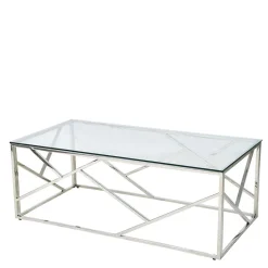 Glastische*Pharao24 Moderner Couchtisch Leonira