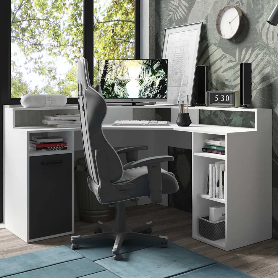 Pharao24 Moderner Eckschreibtisch Delphima> Schreibtische