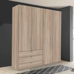 Jugendkleiderschrank*Pharao24 Moderner Falttürenschrank Gehvonda