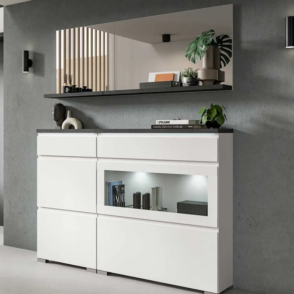 Pharao24 Moderner Garderoben Spiegel Houstna> Wandspiegel|Bad Spiegel