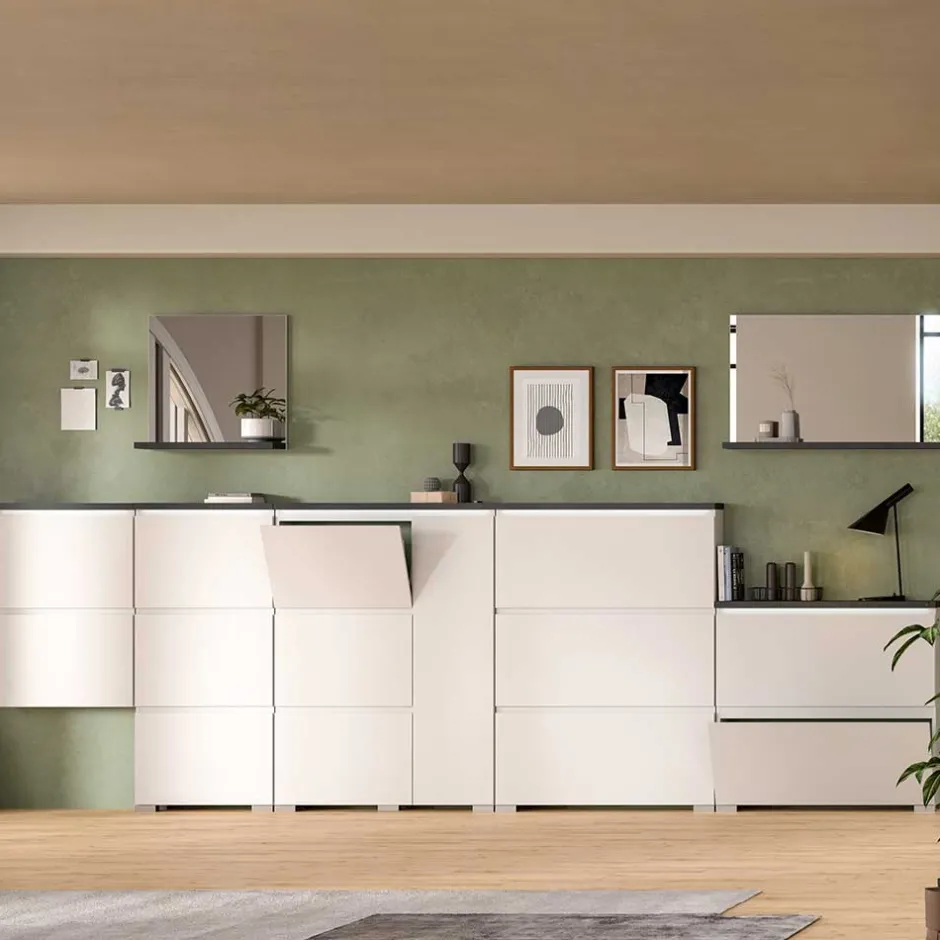 Pharao24 Moderner Garderoben Spiegel Houstna> Wandspiegel|Bad Spiegel