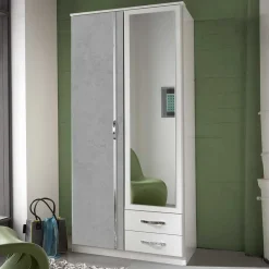 Pharao24 Moderner Kleiderschrank Punjab> Drehtürenschränke|Jugendkleiderschrank