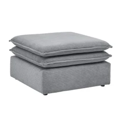 Sitzhocker*Pharao24 Moderner Polsterhocker Eltusa