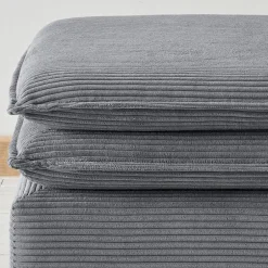 Sitzhocker*Pharao24 Moderner Polsterhocker Eltusa