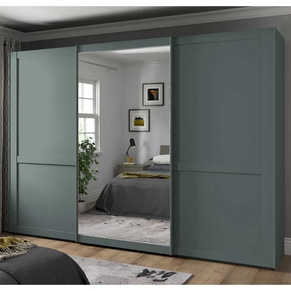 Pharao24 Moderner Schwebetürenkleiderschrank Forjan> Schiebetürenschränke