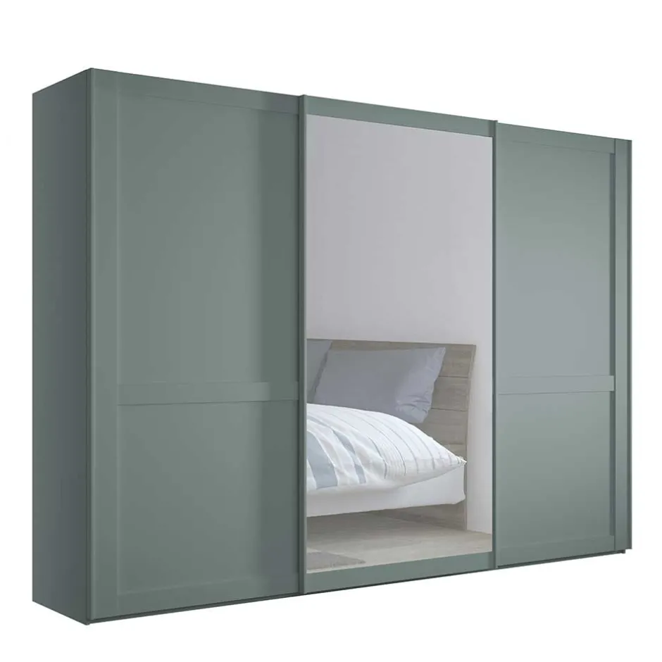 Pharao24 Moderner Schwebetürenkleiderschrank Forjan> Schiebetürenschränke