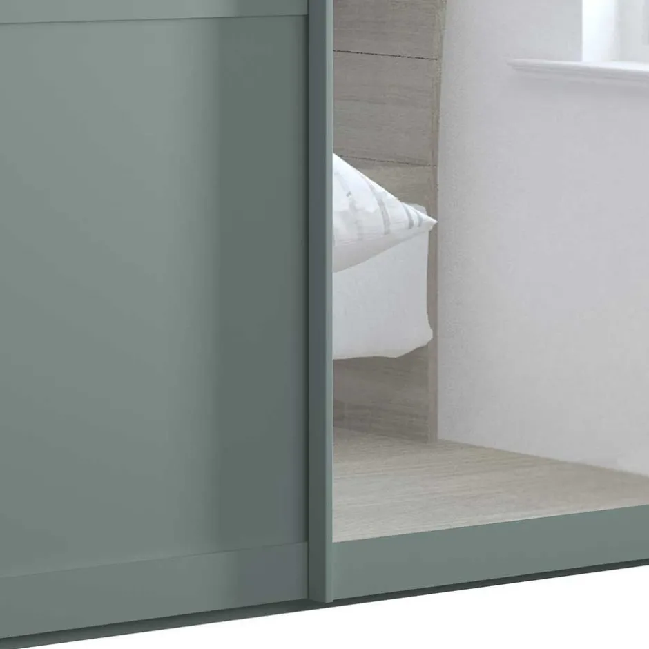 Pharao24 Moderner Schwebetürenkleiderschrank Forjan> Schiebetürenschränke