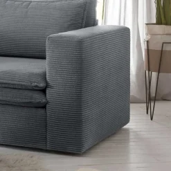 Pharao24 Moderner Sessel mit Hocker Eltusa><noscript><img width=