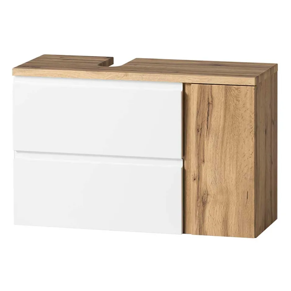 Pharao24 Moderner Waschbeckenschrank Lactona> Waschbeckenunterschränke|Bad Unterschränke