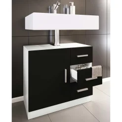 Pharao24 Moderner Waschbeckenschrank Panales> Waschbeckenunterschränke|Bad Unterschränke