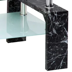 Glastische*Pharao24 Moderner Wohnzimmertisch Nicoleta