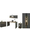 Büromöbel Sets*Pharao24 Modernes Arbeitszimmer Uzniana