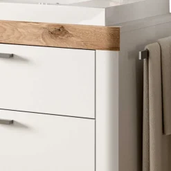 Badmöbel Sets*Pharao24 Modernes Badmöbelkomplettset Liss