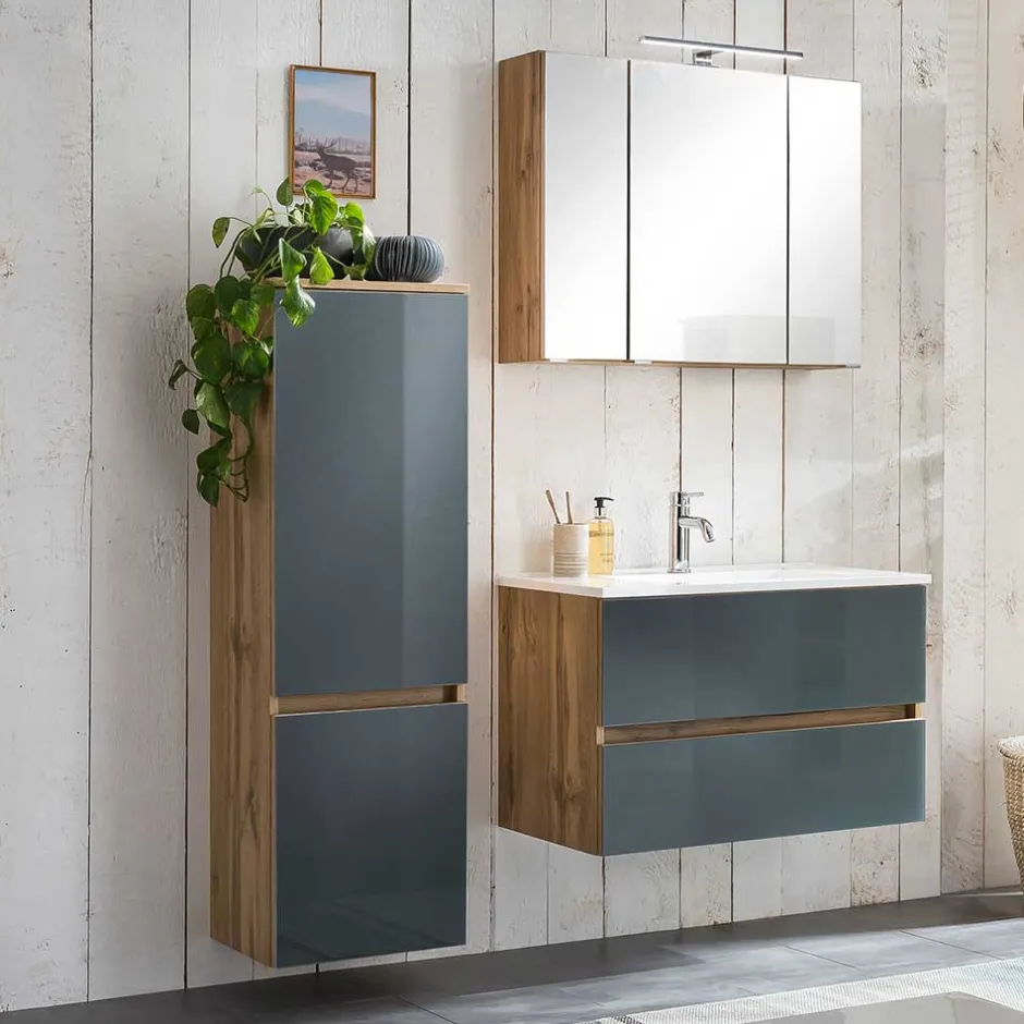 Pharao24 Modernes Badmöbelset Curdinan> Badmöbel Sets