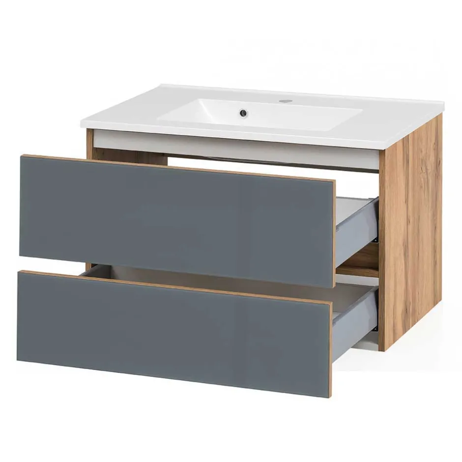 Pharao24 Modernes Badmöbelset Curdinan> Badmöbel Sets