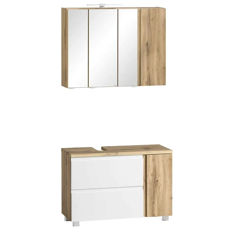 Pharao24 Modernes Badmöbelset Lactona> Badmöbel Sets