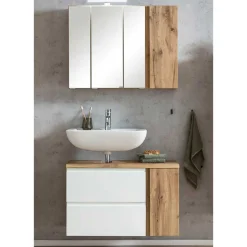 Pharao24 Modernes Badmöbelset Lactona> Badmöbel Sets