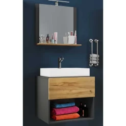 Badmöbel Sets*Pharao24 Modernes Gäste-WC Set Socotta