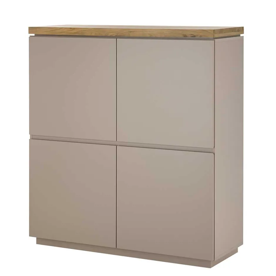 Pharao24 Modernes Highboard Balteas> Küchenkommode|Wohnzimmerkommoden