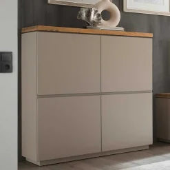 Pharao24 Modernes Highboard Balteas> Küchenkommode|Wohnzimmerkommoden