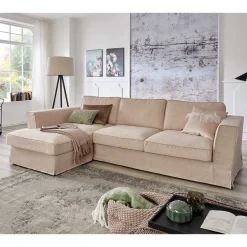 Wohnzimmercouch|Wohnlandschaften*Pharao24 Modernes Landhaus Ecksofa Tessina