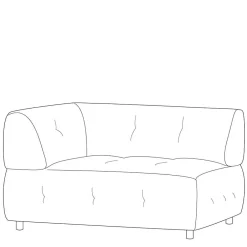Modulsofas|Einzelsofa*Pharao24 Modernes Sofa Element Vallino
