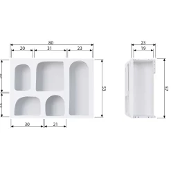 Hängeregale|Wandregale*Pharao24 Modernes Wand Regal für Deko Endjos