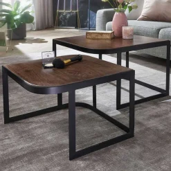 Wohnzimmertisch|Beistelltische*Pharao24 Modernes Wohnzimmertisch Set Esvitra