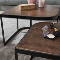 Wohnzimmertisch|Beistelltische*Pharao24 Modernes Wohnzimmertisch Set Esvitra