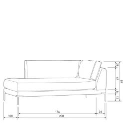 Pharao24 Modul Couch Chaiselongue Udjaca><noscript><img width=