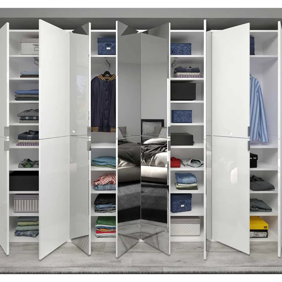 Pharao24 Modul Kleiderschrank Ridonner> Drehtürenschränke|Kleiderschränke