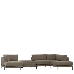 Modulsofas|Einzelsofa*Pharao24 Modul Sofa Chaiselongue Taupe Udjaca
