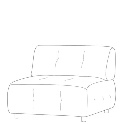 Modulsofas|Einzelsofa*Pharao24 Modulsofa Element Cord Grenada