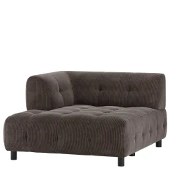 Modulsofas*Pharao24 Modulsofa Element Graubraun Furios