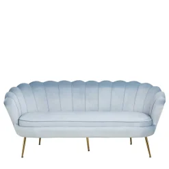 Pharao24 Muschel Couch Sehad> 3 Sitzer Sofa