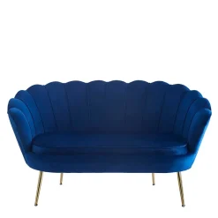 2 Sitzer Sofa*Pharao24 Muschelsofa Cow