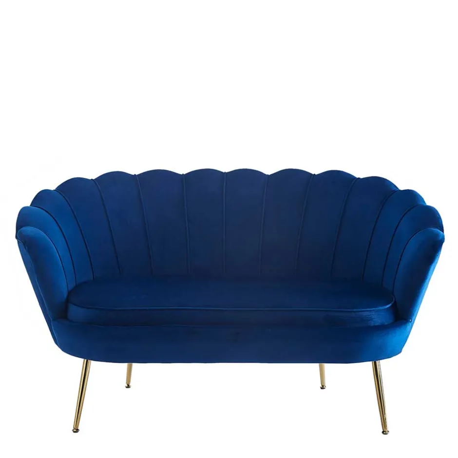 2 Sitzer Sofa*Pharao24 Muschelsofa Cow