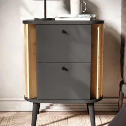 Pharao24 Nachtkommode Atjada> Nachtkommoden|Nachttisch