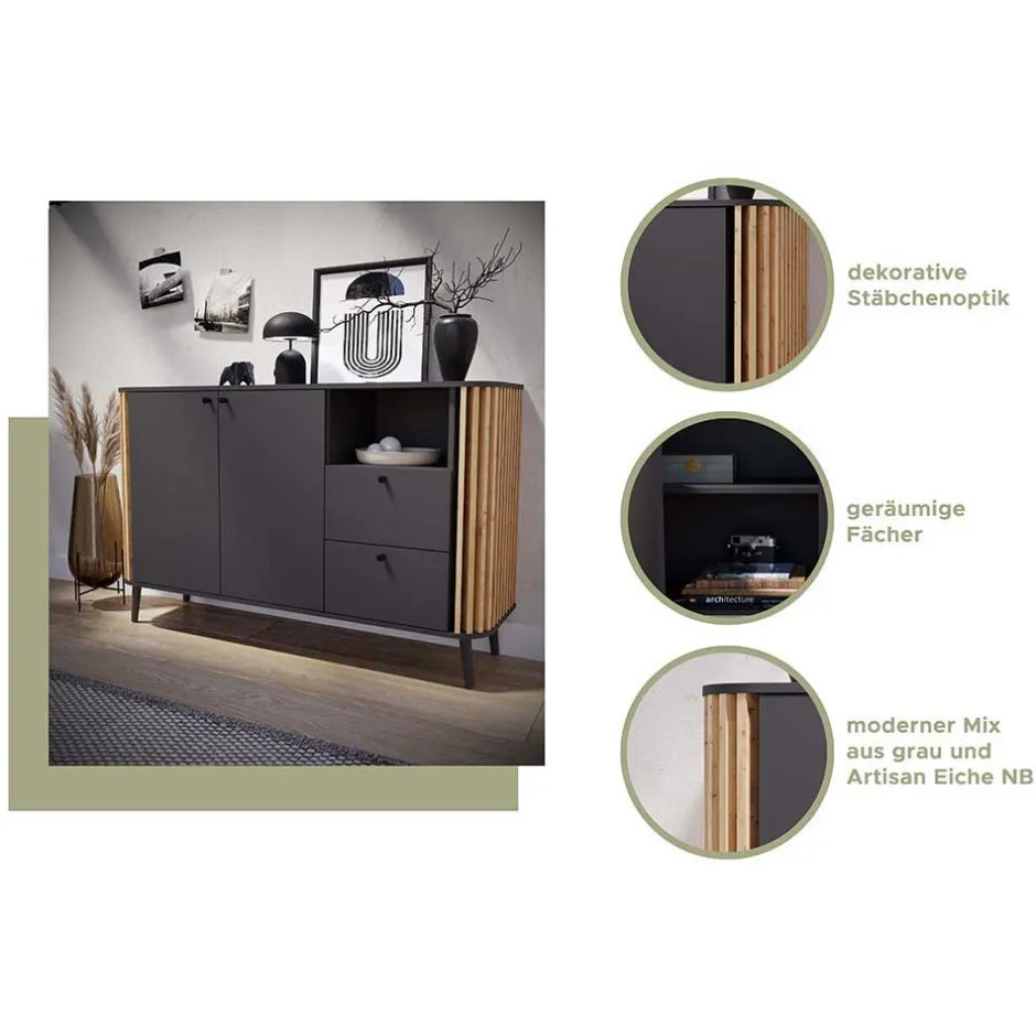 Pharao24 Nachtkommode Atjada> Nachtkommoden|Nachttisch