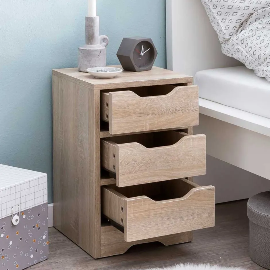 Nachtkommoden|Nachttisch*Pharao24 Nachtkommode Claudeus