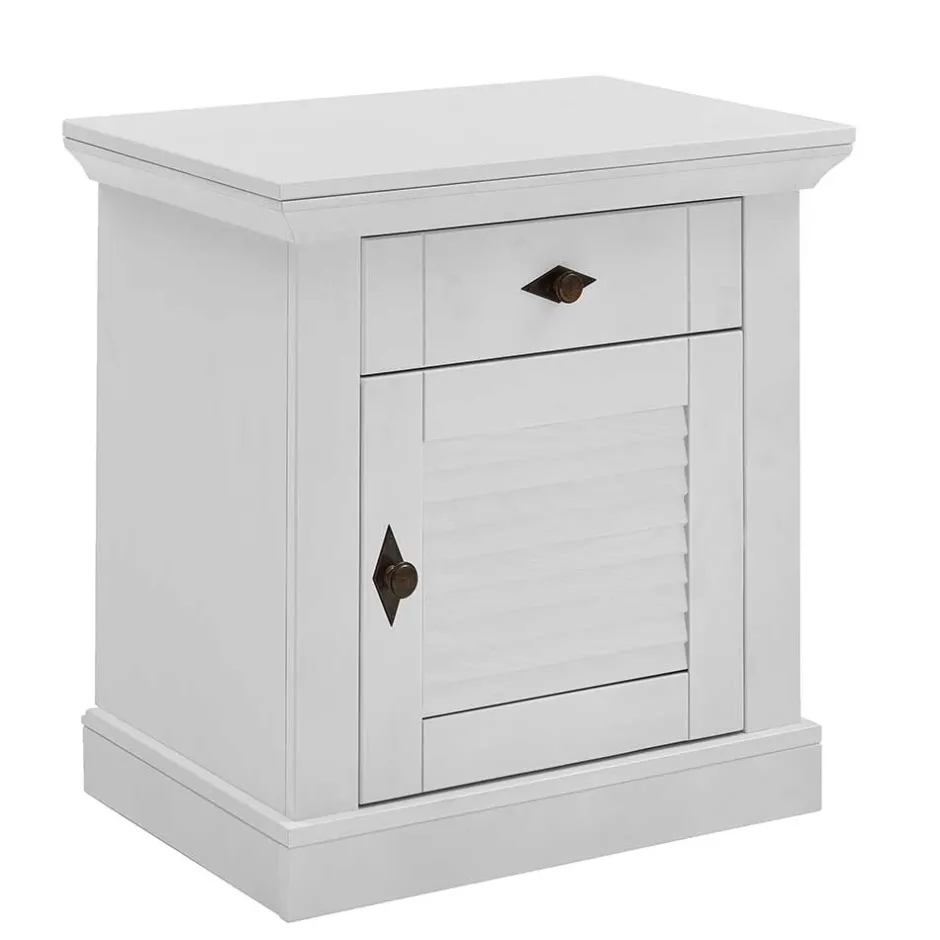 Massivholz Kommoden|Nachtkommoden*Pharao24 Nachtkommode Marcello