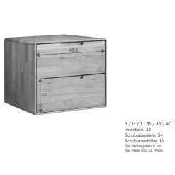 Nachtkommoden|Nachttisch*Pharao24 Nachtkommode Ovalius