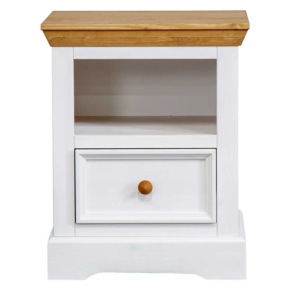 Pharao24 Nachtkommode Predeala> Massivholz Kommoden|Schlafzimmerkommoden