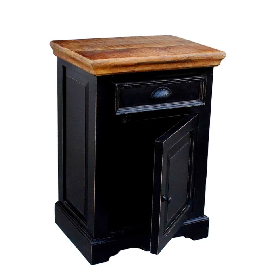 Massivholz Kommoden|Flurkommoden*Pharao24 Nachtschrank Barocara