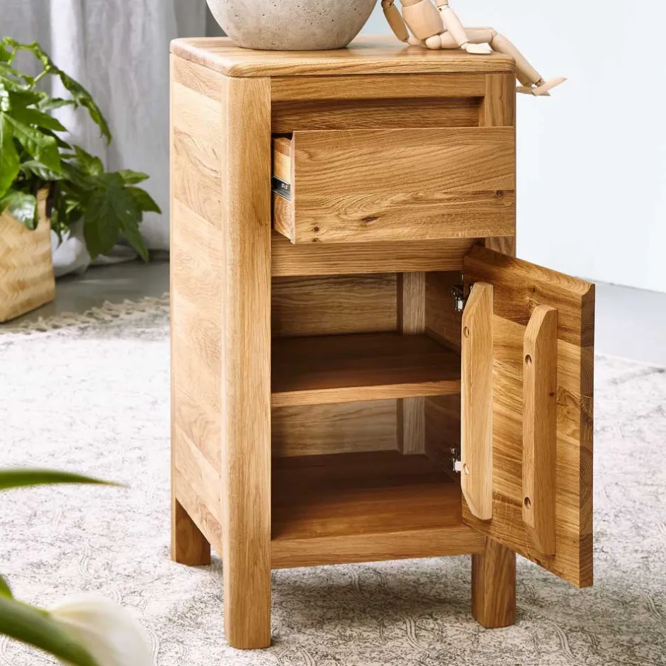 Pharao24 Nachtschrank Laforta> Massivholzmöbel|Massivholz Kommoden