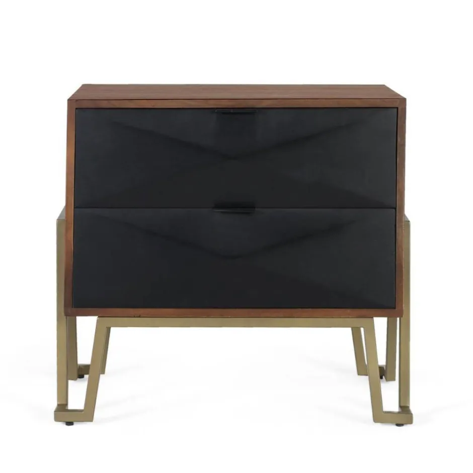 Pharao24 Nachttisch Jeans> Schlafzimmerkommoden