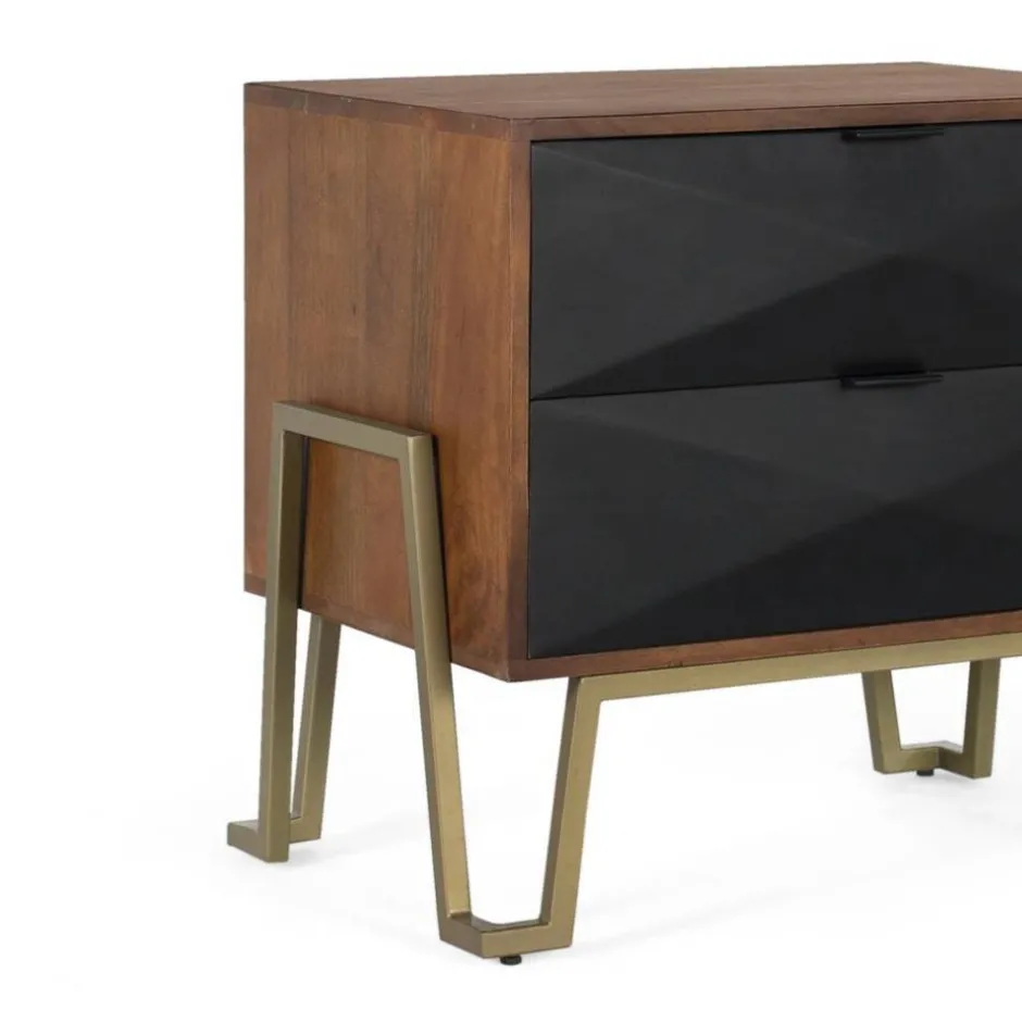 Pharao24 Nachttisch Jeans> Schlafzimmerkommoden