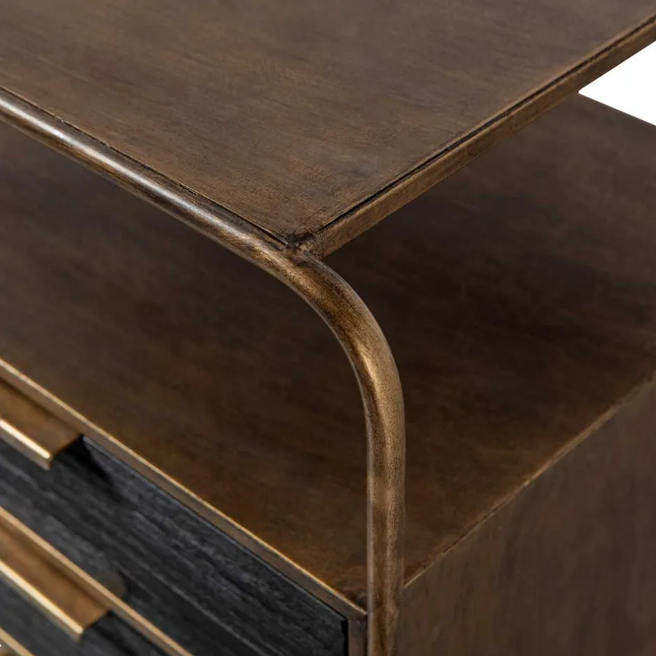 Pharao24 Nachttisch Kommode Domingo> Nachtkommoden|Nachttisch