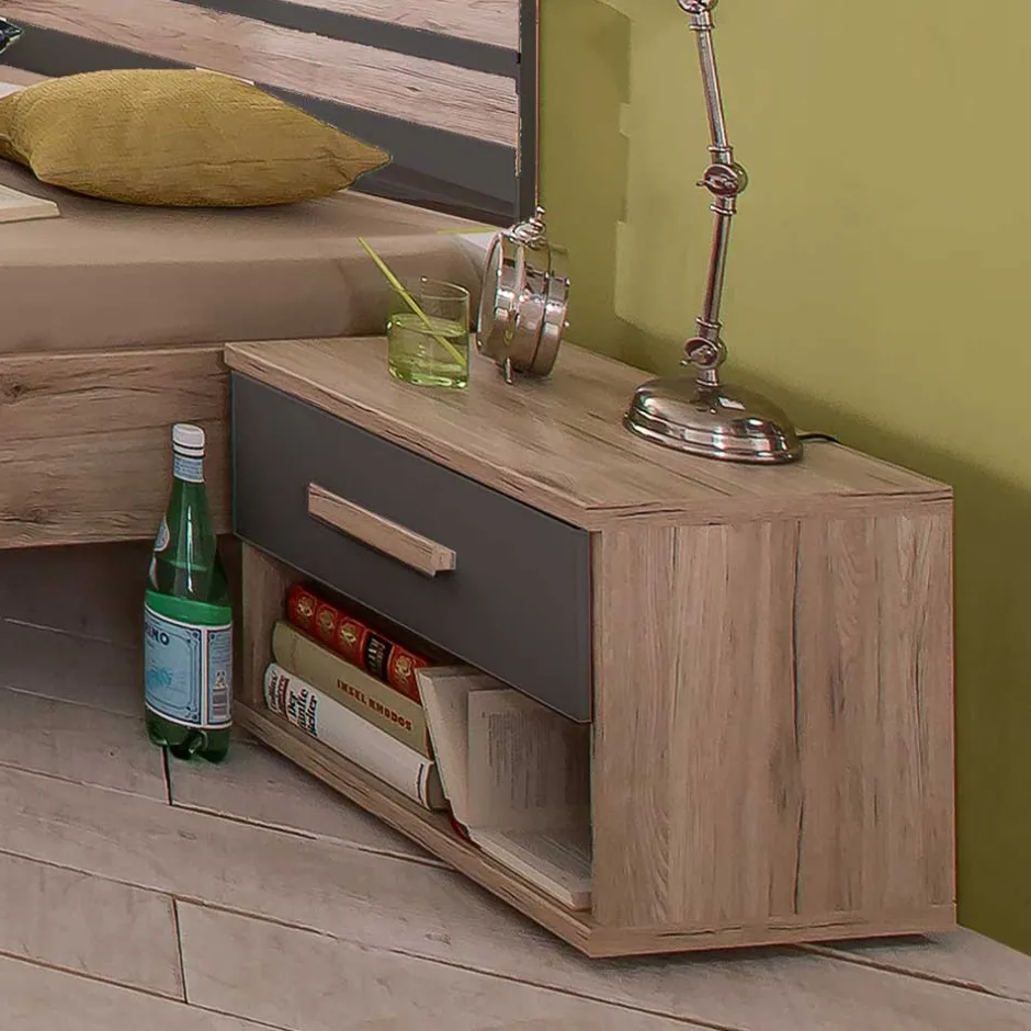 Pharao24 Nachttisch Kommode Olivienne> Nachtkommoden|Nachttisch