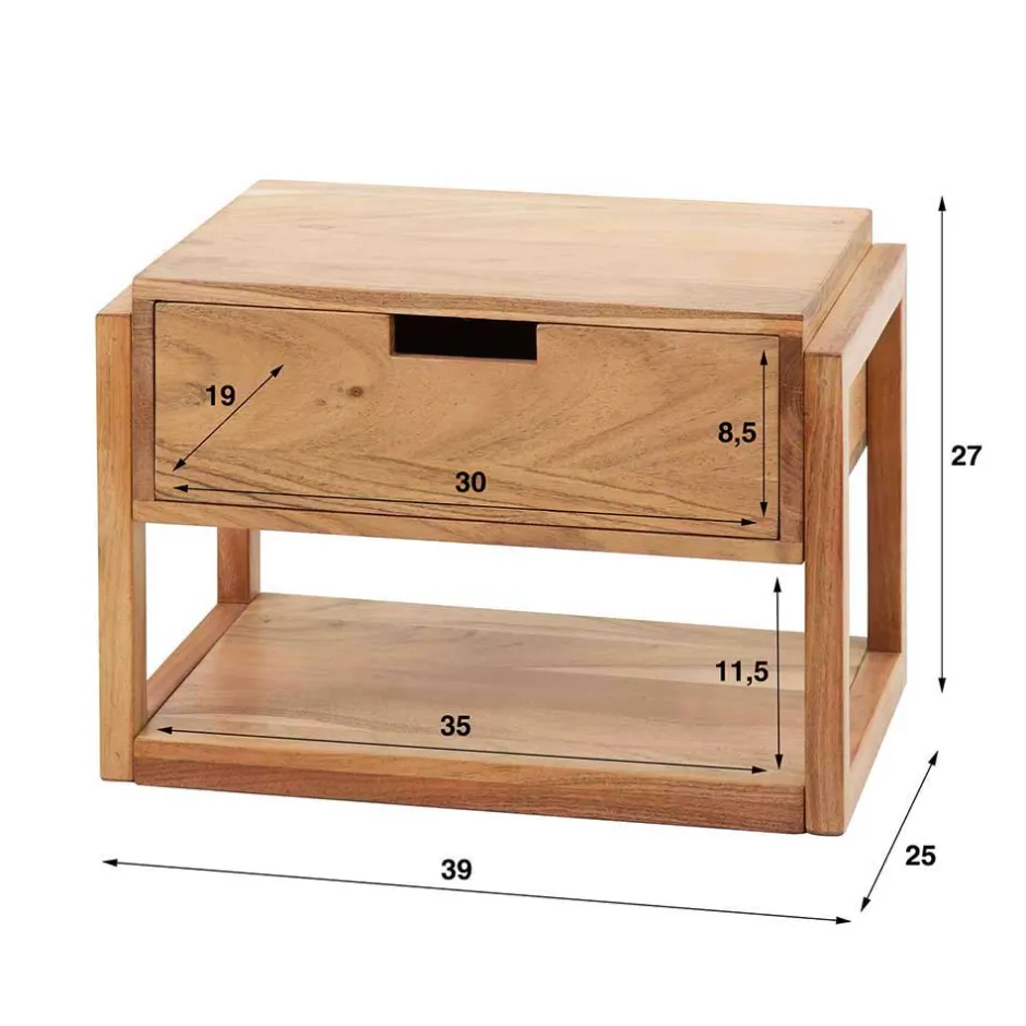 Pharao24 Nachttisch Palaisa> Nachtkommoden|Nachttisch